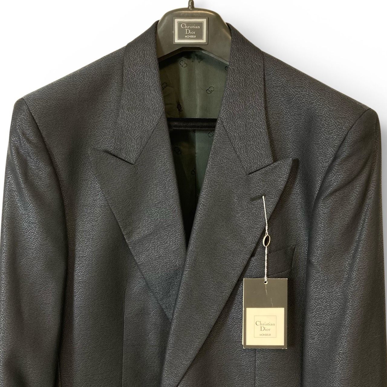 美品 クリスチャンディオール Christian Dior MONSIEUR ハンガー付き