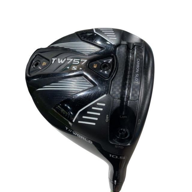 【中古】 本間ゴルフ TOUR WORLD TW757 S 10.5° ドライバー DR 純正特注シャフト (フレックスR) メンズ 男性用 右利き 右用 Cランク ゴルフクラブ