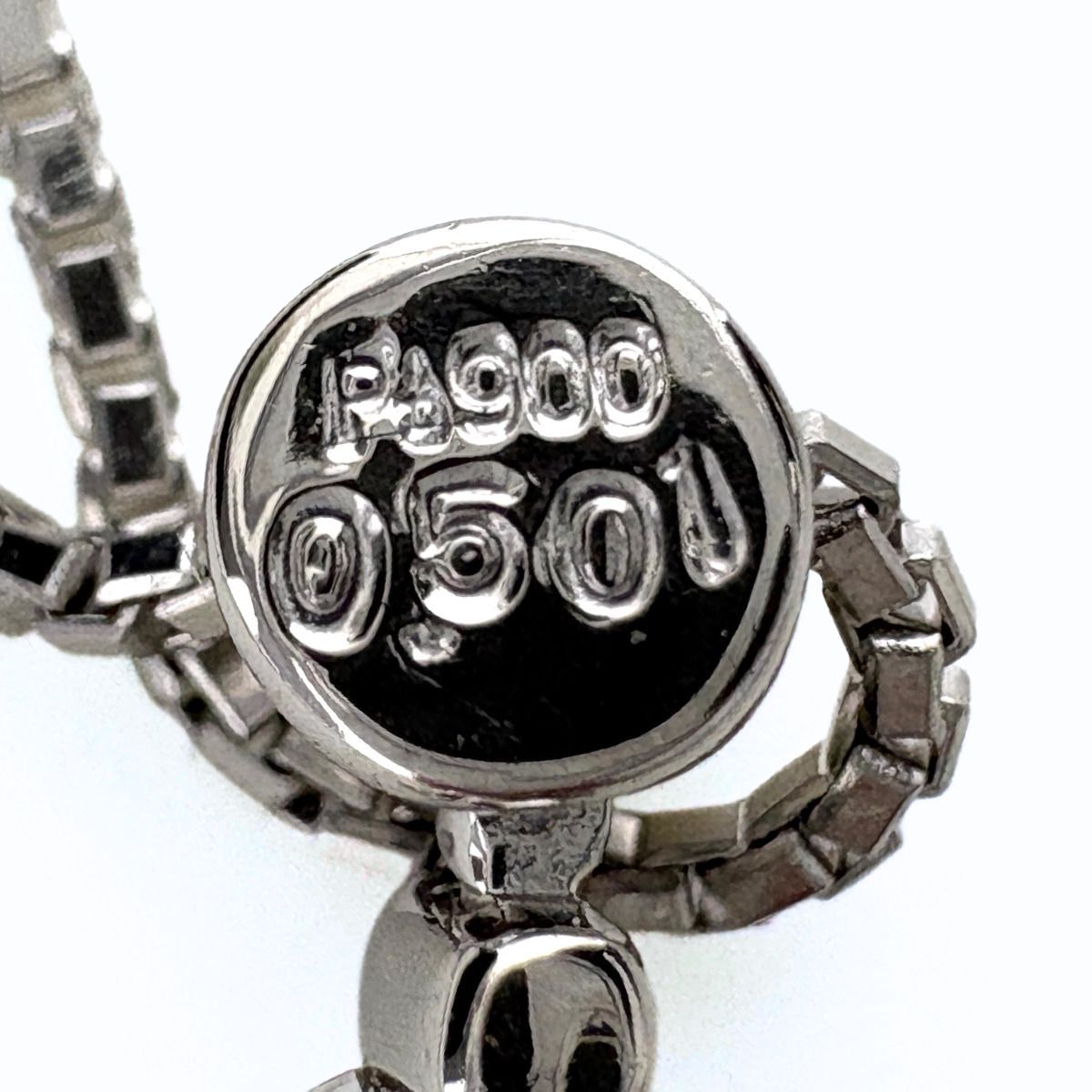 メレダイヤ デザインネックレス プラチナ ペンダント ネックレス Pt900 Pt850 ダイヤモンド レディース 【中古】