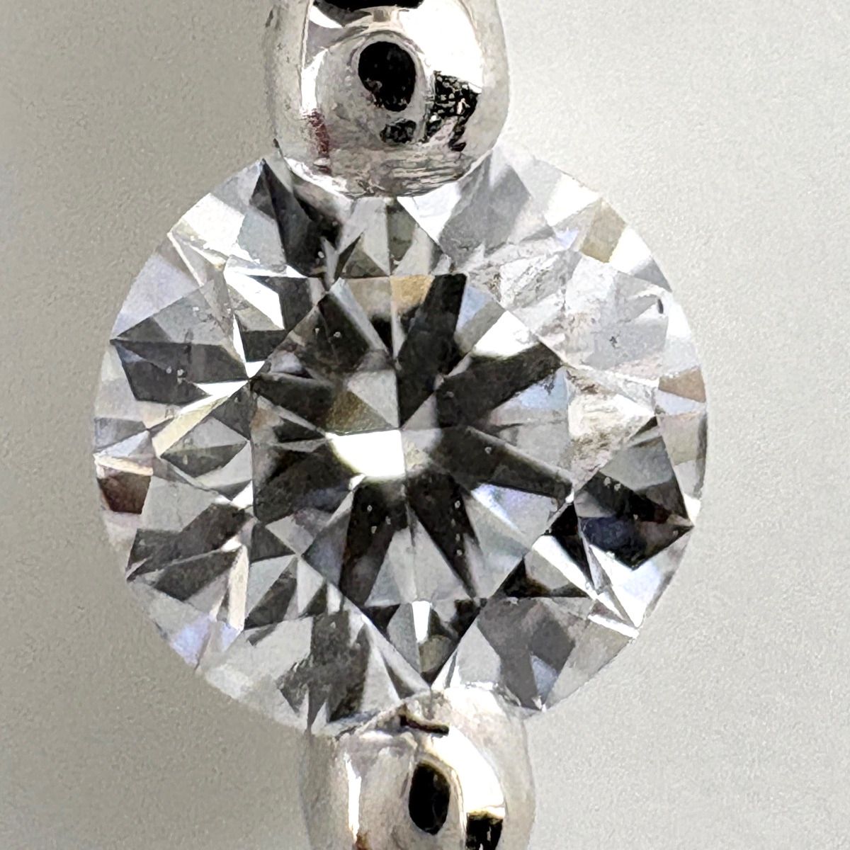 メレダイヤ デザインネックレス プラチナ ペンダント ネックレス Pt900 Pt850 ダイヤモンド レディース 【中古】