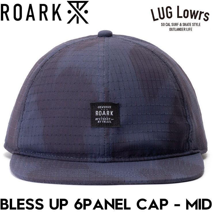 ROARK ロアーク キャップ メンズ レディース 6パネルキャップ 帽子 速乾 ストレッチ 吸湿発散 接触冷感 BLESS UP 6PANEL CAP MID RHJ1221-SLO 26SU 日本代理店正規品 4,785円
