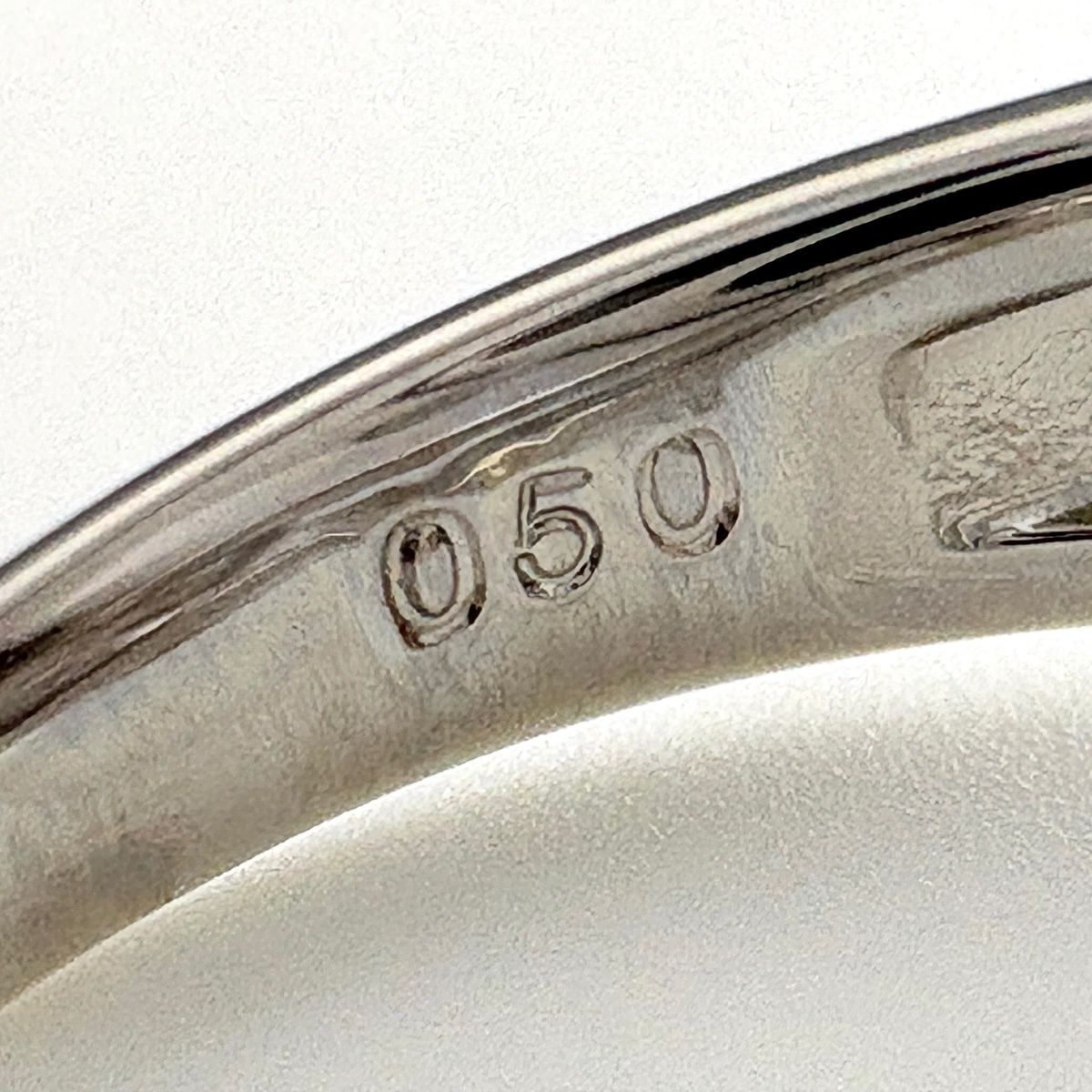 メレダイヤ デザインリング プラチナ 指輪 リング 14.5号 Pt900 ダイヤモンド レディース 【中古】