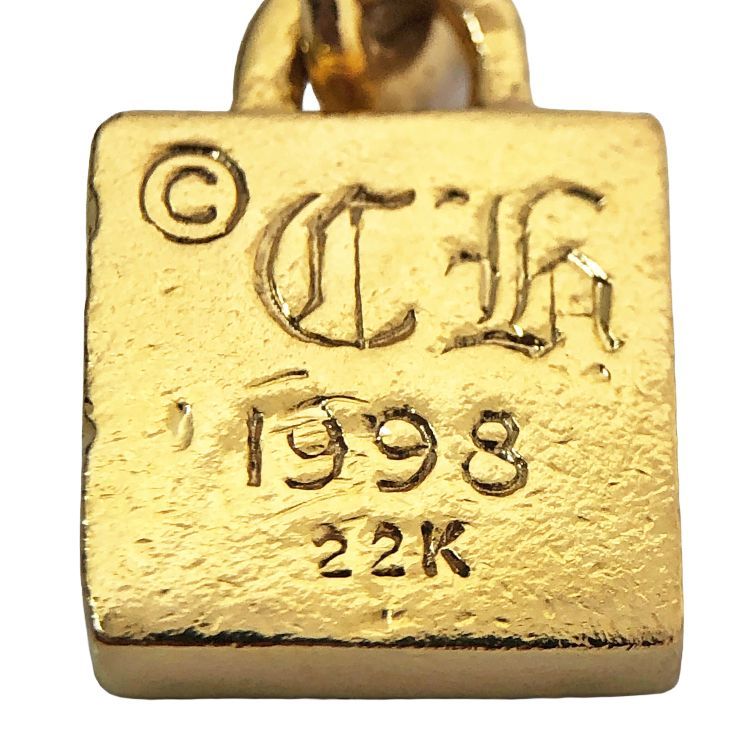 Chrome Hearts クロムハーツ 22K FRAMED CH PLUS P/D フレームド CH 