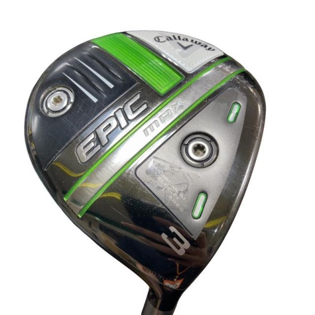 【中古】 キャロウェイ EPIC MAX 3W フェアウェイウッド FW Diamana 40 for CW(2021 EPIC FW) (フレックスSR) メンズ 男性用 右利き 右用 Cランク ゴルフクラブ