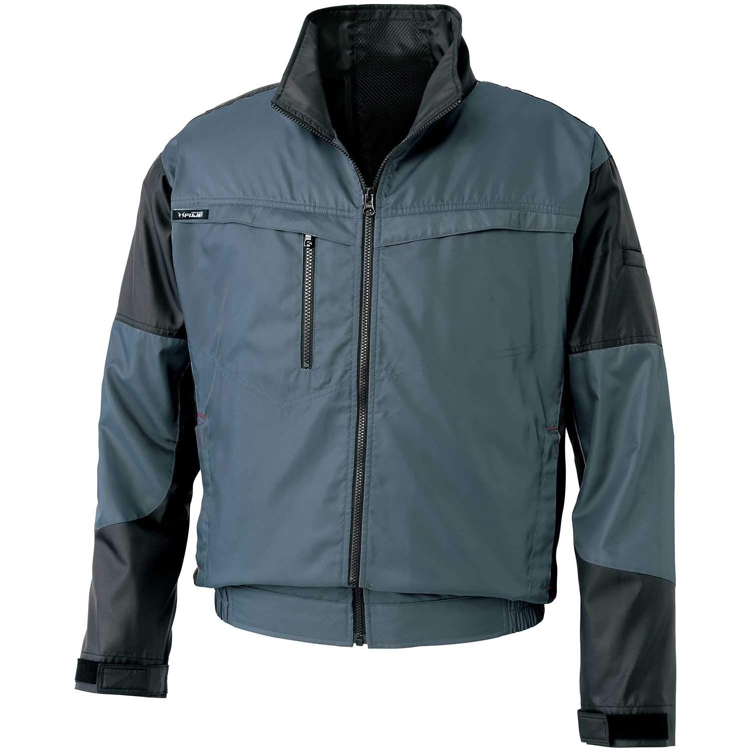 新品 サンエス(SUN-S) 空調風神服 長袖ブルゾン KU95900 グレー LL 【服のみ】