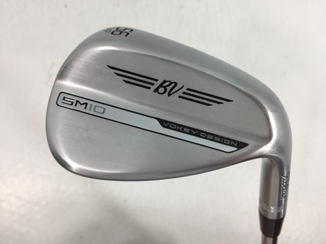 返品OK 【中古ゴルフクラブ】【美品】タイトリスト ボーケイ ウェッジ スピンミルド SM10 (ツアークロム)56.14F(日本仕様) BV105 SW