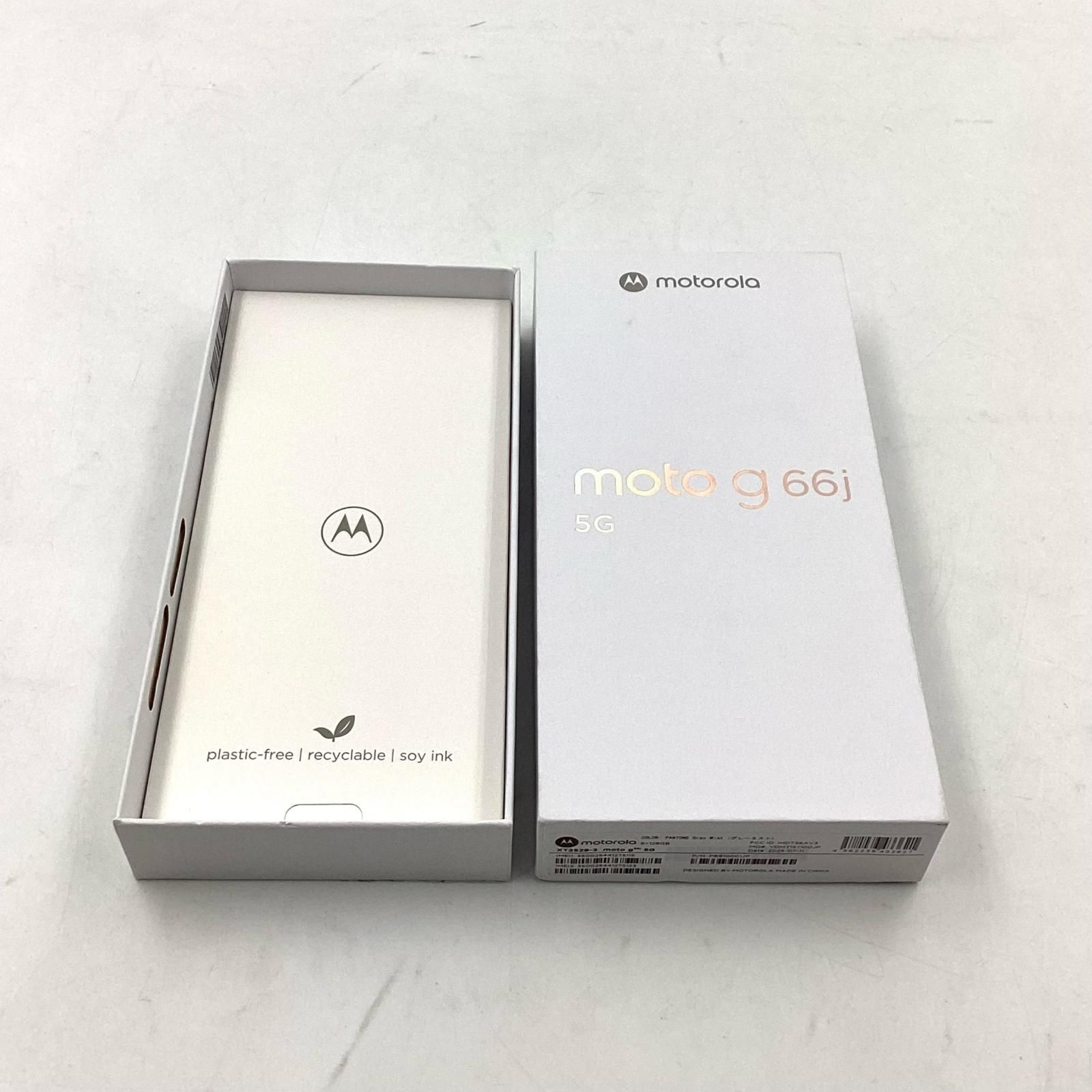 美品】moto g66j 5G 128GB グレーミスト XT2529-3 - メルカリ