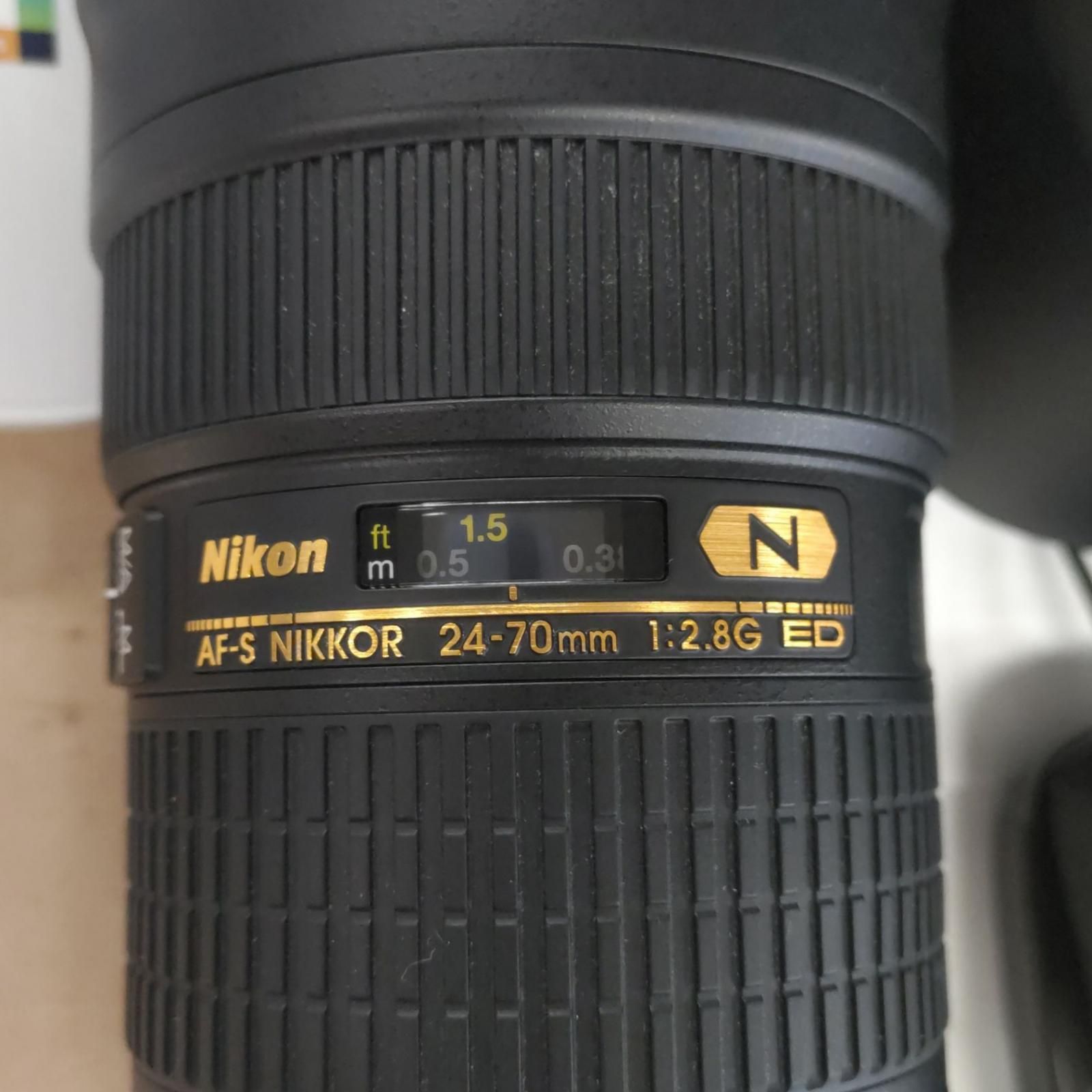 【全額返金保証】【最速発送】Nikon AF-S NIKKOR 24-70mm f/2.8E ED VR 美品 動作確認済 全額返金保証】【最速発送】Nikon AF-S NIKKOR 24-70mm f/2.8G ED 美品