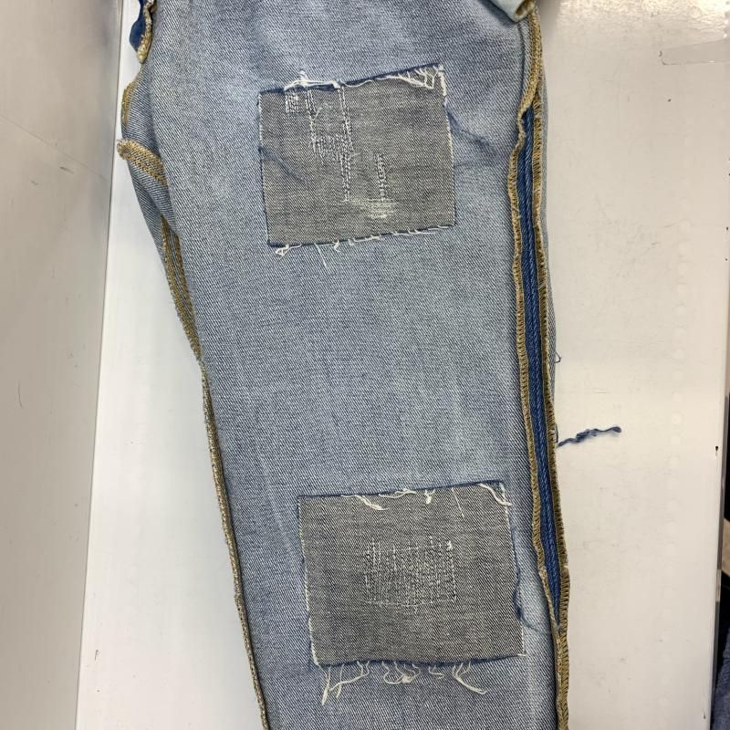 中古】DSQUARED2 クラッシュドデニムパンツ 44 S74LB0747[92]