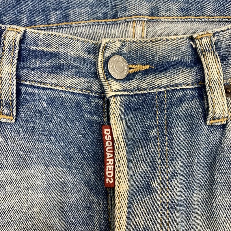 中古】DSQUARED2 クラッシュドデニムパンツ 44 S74LB0747[92] - メルカリ