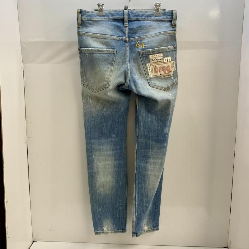 中古】DSQUARED2 クラッシュドデニムパンツ 44 S74LB0747[92] - メルカリ