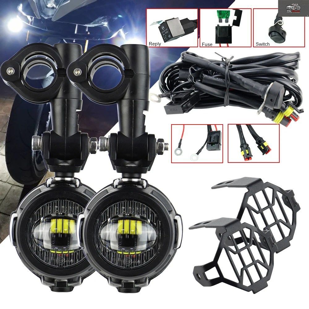 LED補助ライト オートバイ用フォグランプ BMW R1200GS F800GS F700GS F650 K1600 40W 6000K