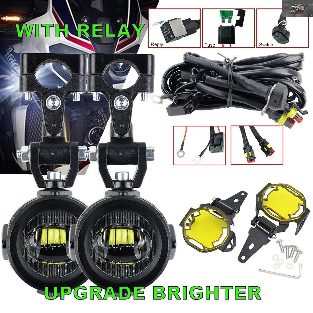 オートバイ用フォグランプ（カラーカバー付き）補助ライト BMW R1200GS F800GS F700GS F650 K1600 7,550円