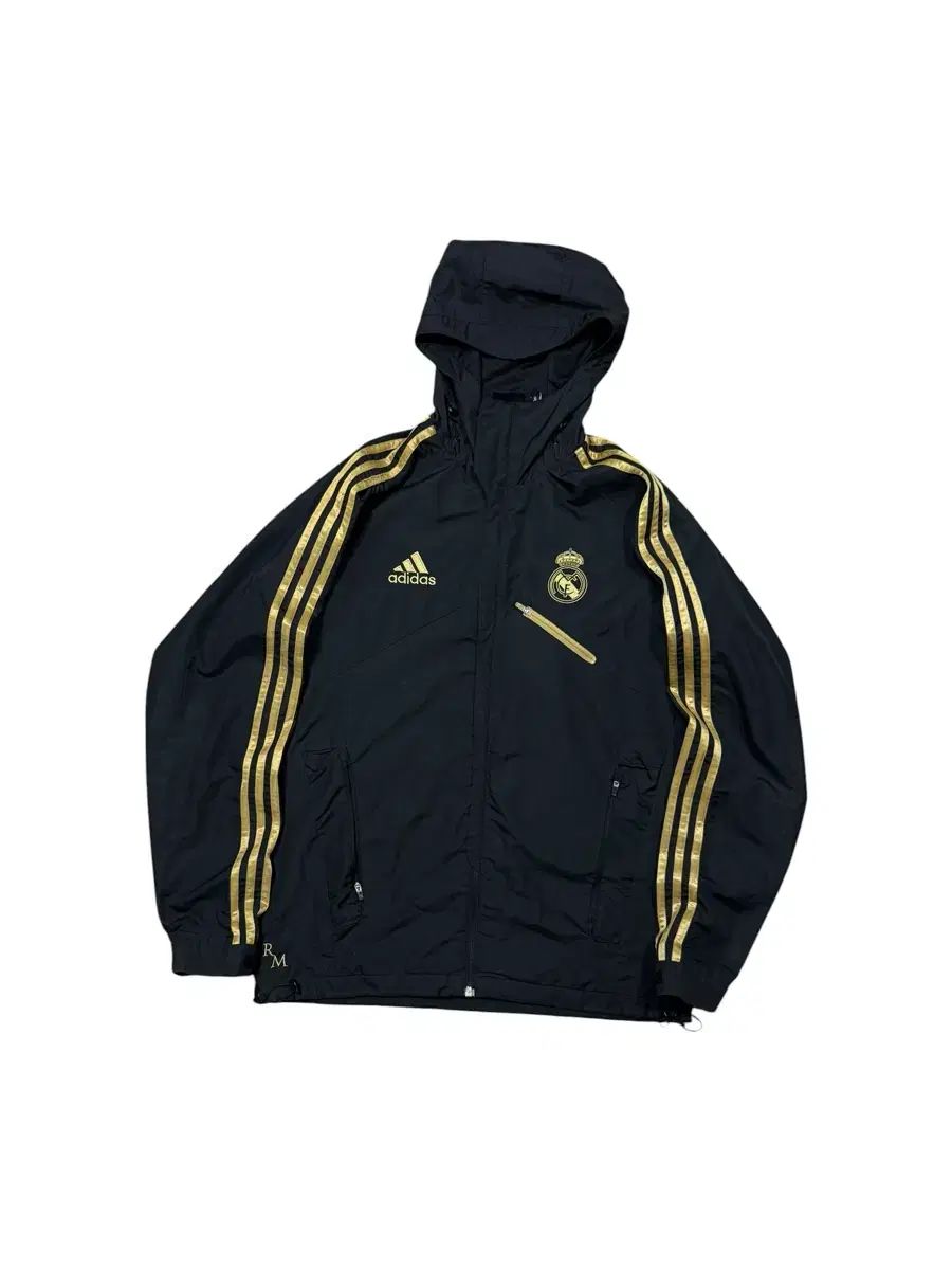 adidas アディダス レアルマドリード フード ウィンドブレーカー