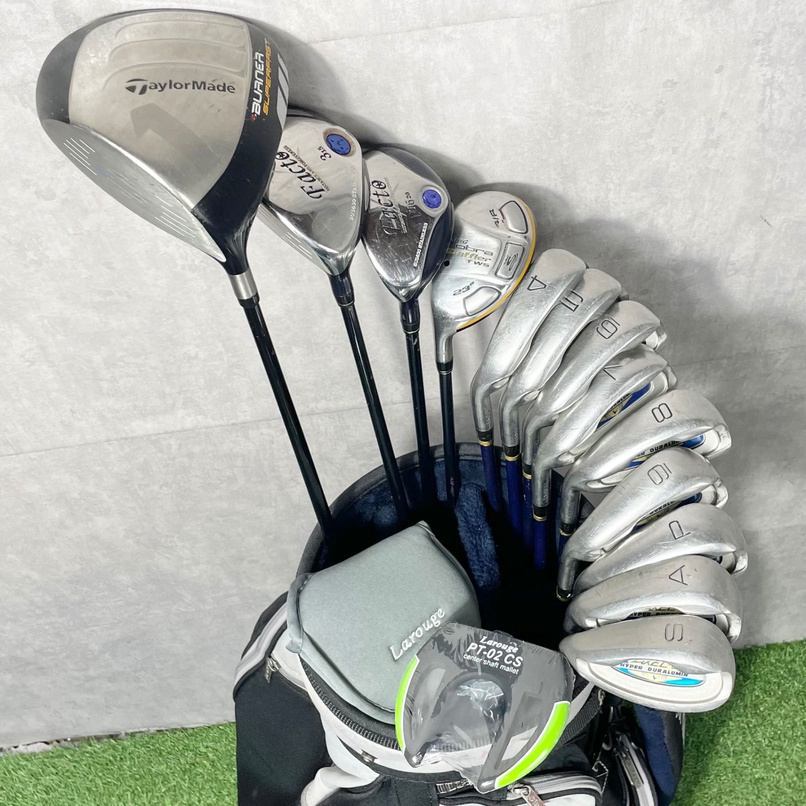 貴重なレフティ】TaylorMade BURNER AXEL テーラーメイド バーナー