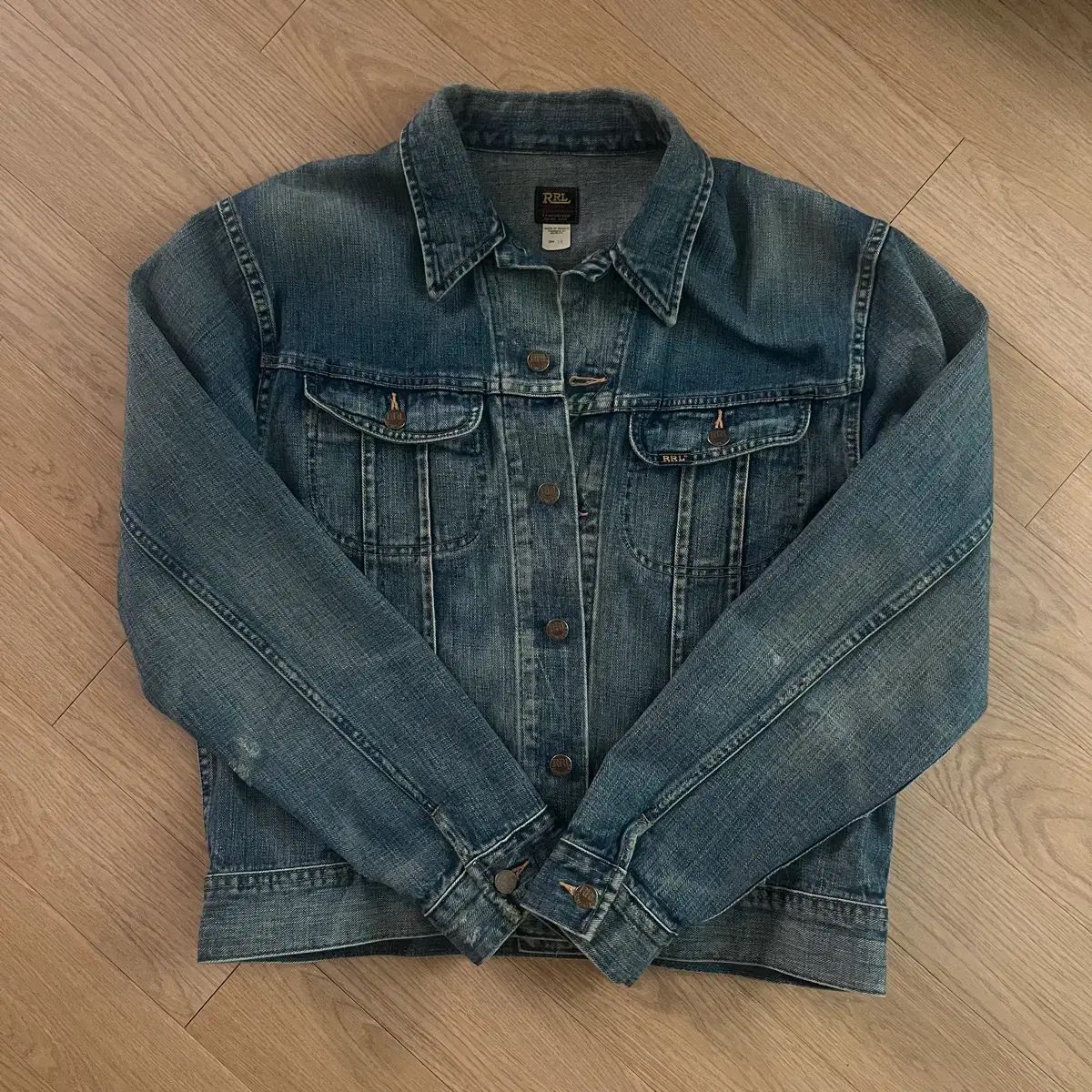 RRL(ダブルアールエル) デニムジャケット デニムトラッカー