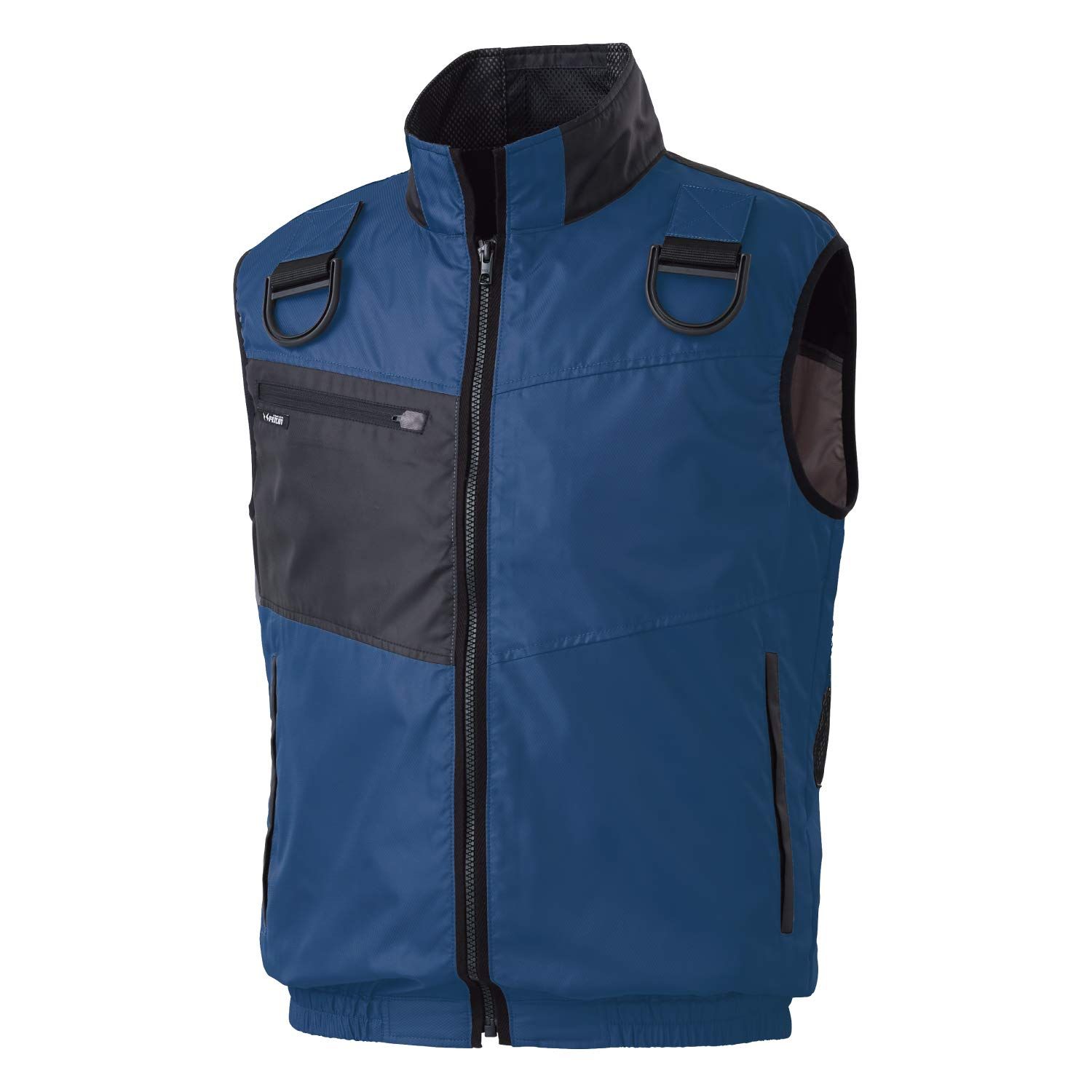 新品 サンエス(SUN-S) 空調風神服 フルハーネス用ベスト KU95990G ネイビー M 【服のみ】 6,227円