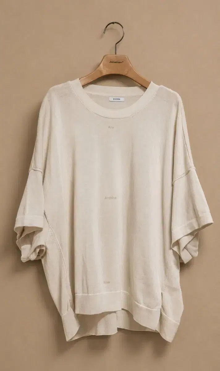 ハンサム The HANDSOME システム SYSTEM オーバーサイズ OVERSIZE ニット