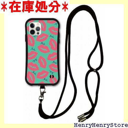 スマホショルダー付 iPhone16互換品 ケース i-coronケース スマホケース スカラー ScoLar デザイン アイフォン16互換品ケース 側面 保護 耐衝撃 スマホカバー リップマーク 2454