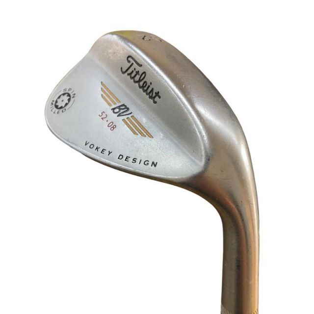 【中古】 タイトリスト VOKEY SPIN MILLED(2009) 52°/08° ウェッジ WG Dynamic Gold (フレックスS) メンズ 男性用 右利き 右用 Cランク ゴルフクラブ