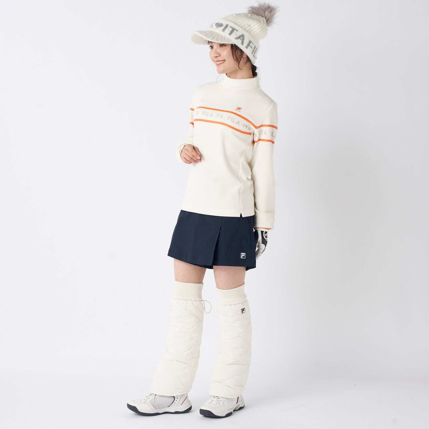 新品 FILA GOLF キュロットスカート レディース 795313 NVLL