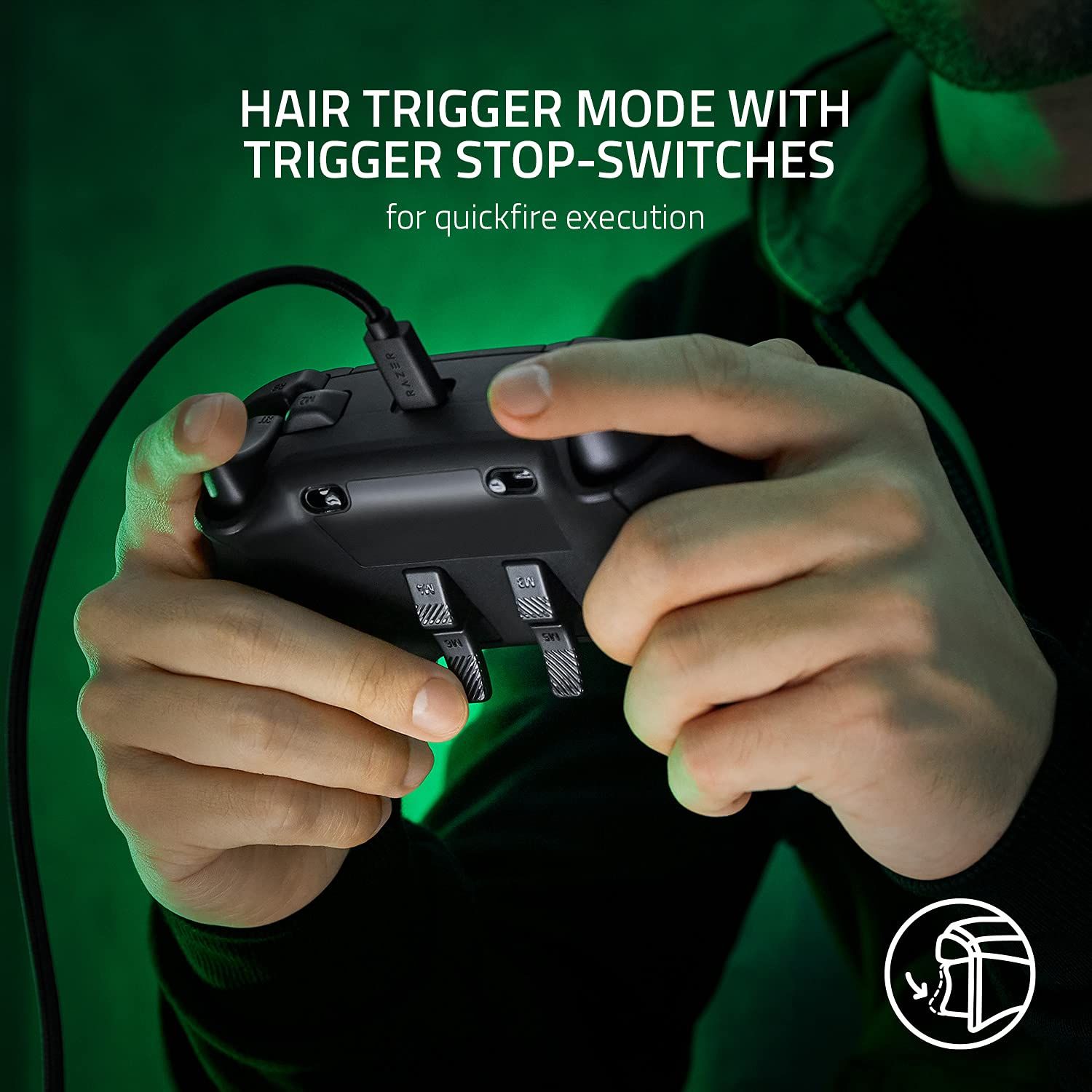 新品 Razer Wolverine V2 Chroma Wired Gaming Pro Controller for Xbox Series X|S Xbox One PC: RGB Lighting - Remappable Buttons & Tr 新品 Razer Wolverine V2 Chroma Wired Gaming Pro Controller for Xbox Series X|S Xbox One PC: RGB Lighting - Remappable Buttons & Tr