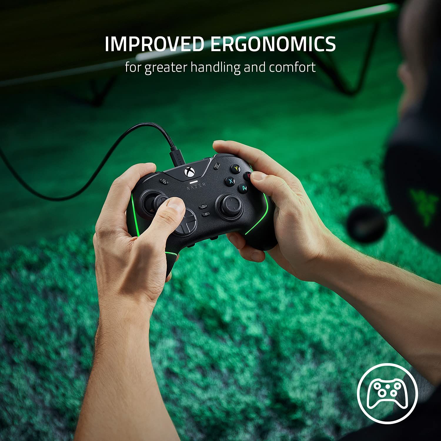 新品 Razer Wolverine V2 Chroma Wired Gaming Pro Controller for Xbox Series X|S Xbox One PC: RGB Lighting - Remappable Buttons & Tr 新品 Razer Wolverine V2 Chroma Wired Gaming Pro Controller for Xbox Series X|S Xbox One PC: RGB Lighting - Remappable Buttons & Tr