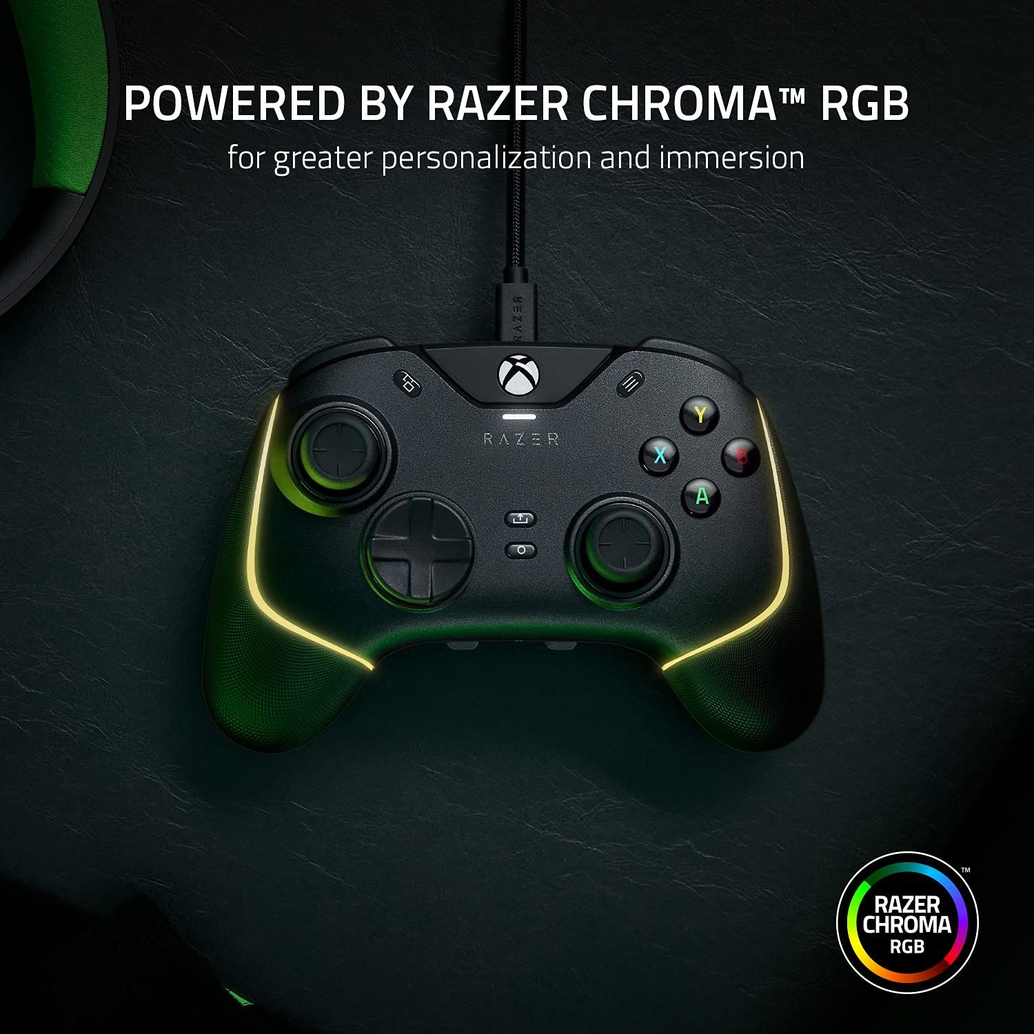 新品 Razer Wolverine V2 Chroma Wired Gaming Pro Controller for Xbox Series X|S Xbox One PC: RGB Lighting - Remappable Buttons & Tr 新品 Razer Wolverine V2 Chroma Wired Gaming Pro Controller for Xbox Series X|S Xbox One PC: RGB Lighting - Remappable Buttons & Tr