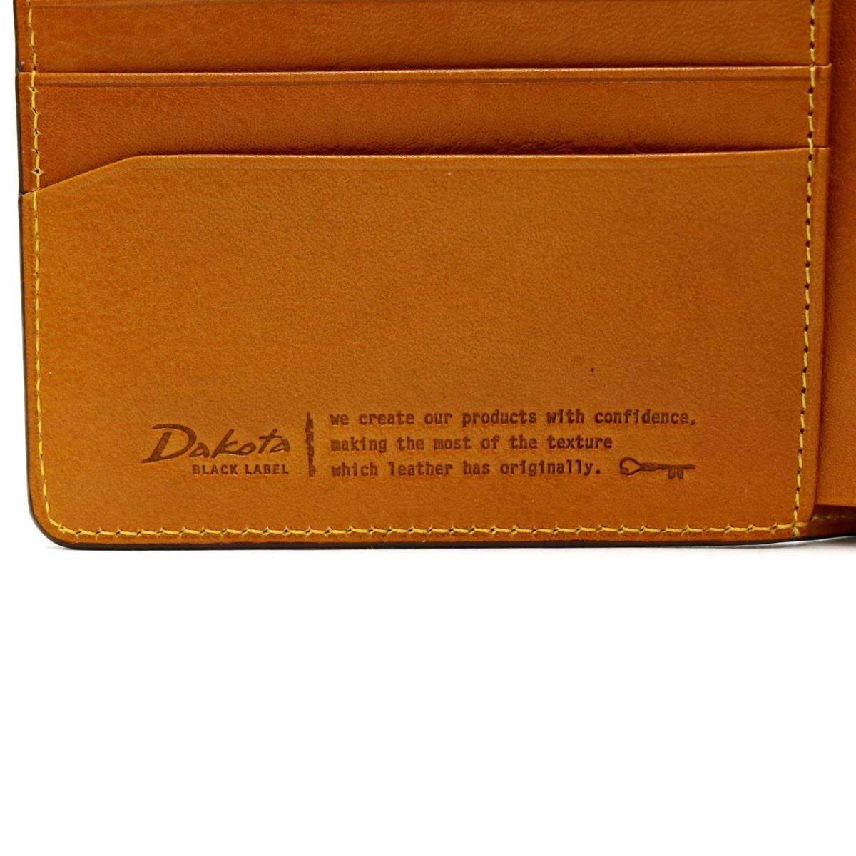 新品 [ダコタ]Dakota BLACK LABEL ブラックレーベル エティカ 二つ折り財布 0620310 マスタード/53