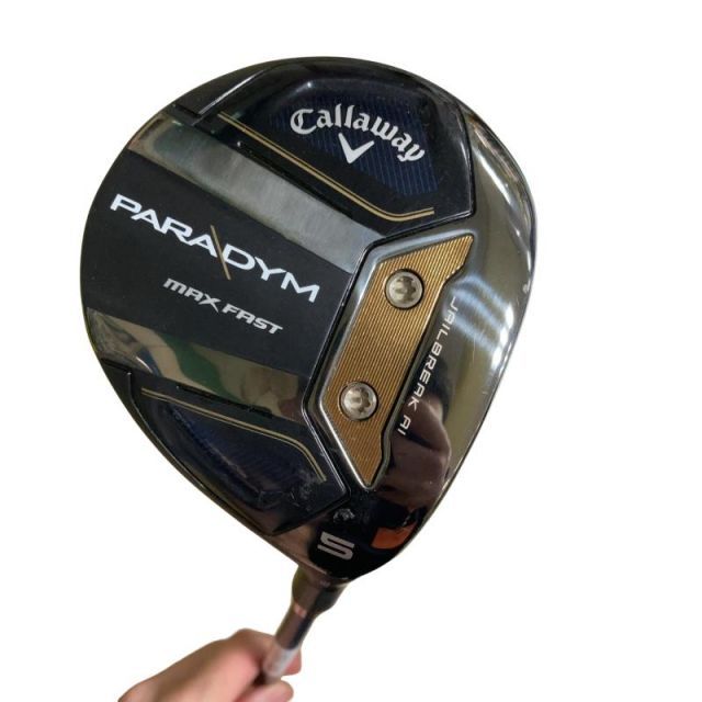 【中古】 キャロウェイ PARADYM MAX FAST 5W フェアウェイウッド FW SPEEDER NX 40 for CW(PARADYM FW) (フレックスSR) メンズ 男性用 右利き 右用 Cランク ゴルフクラブ