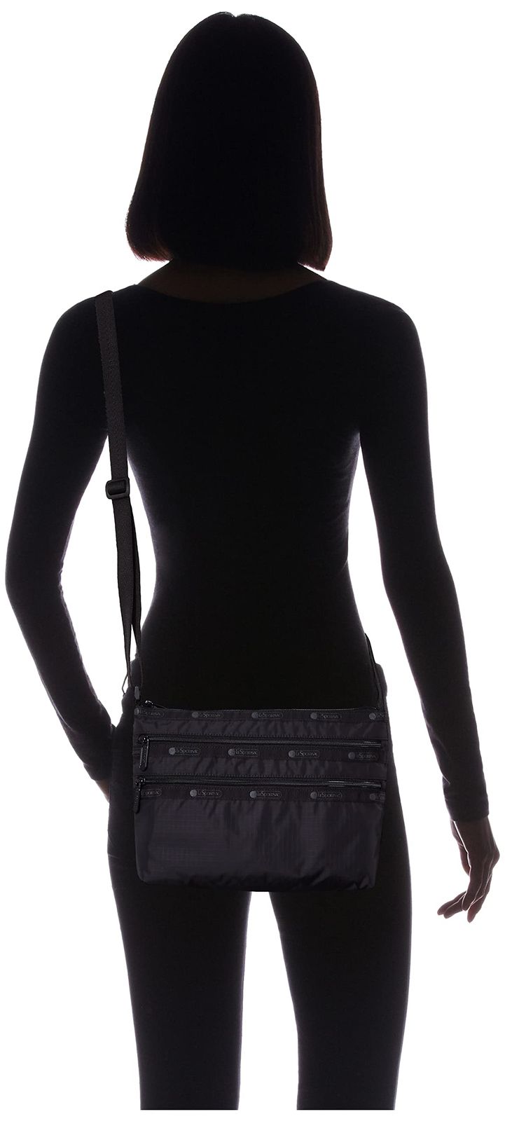 新品 [レスポートサック]【公式】ショルダーバッグ QUINN BAG/3352/リサイクルドブラックJP