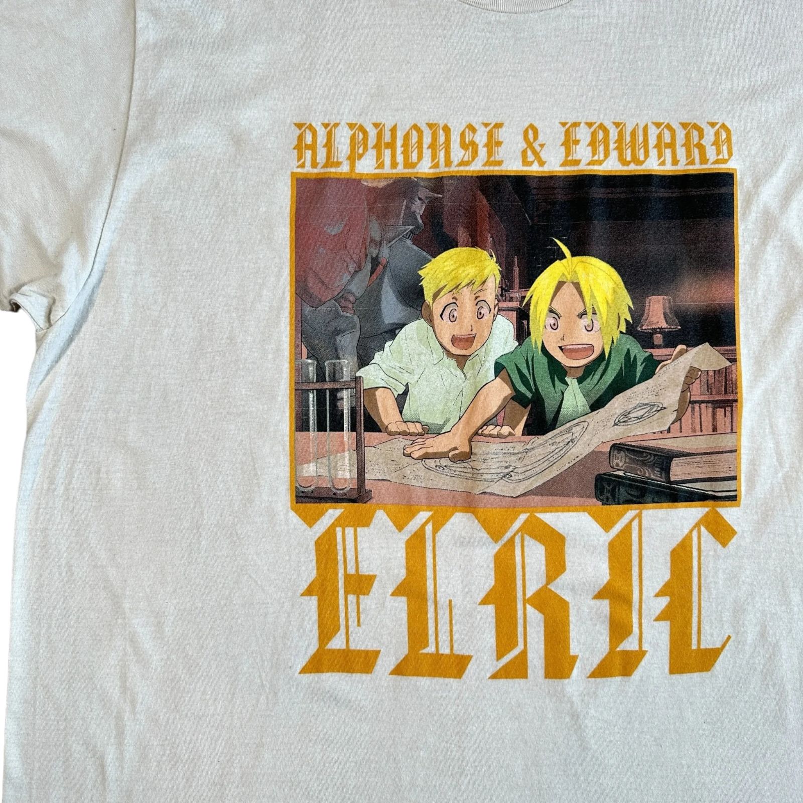 Full Metal Alchemist Brotherhood 鋼の錬金術師 ELRIC Brothers Tee