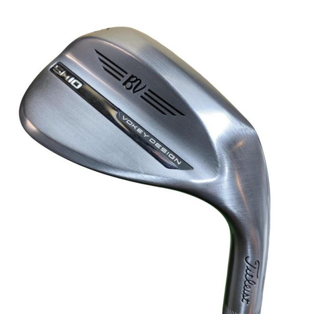 【中古】 タイトリスト VOKEY SPIN MILLED SM10 ツアークロム 56°/08°M ウェッジ WG 純正特注シャフト (フレックスS) メンズ 男性用 右利き 右用 Cランク ゴルフクラブ