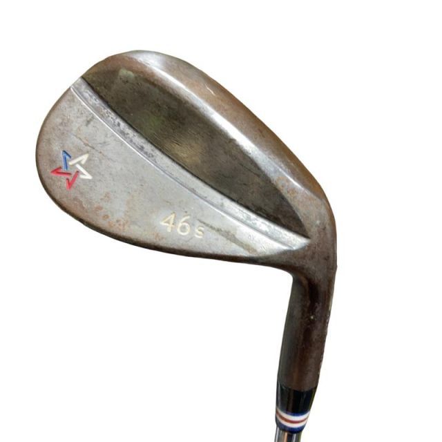 【中古】 アーティザンゴルフ ARTISAN ノンメッキ 46°S ウェッジ WG 純正特注シャフト (フレックスX) メンズ 男性用 右利き 右用 Cランク ゴルフクラブ