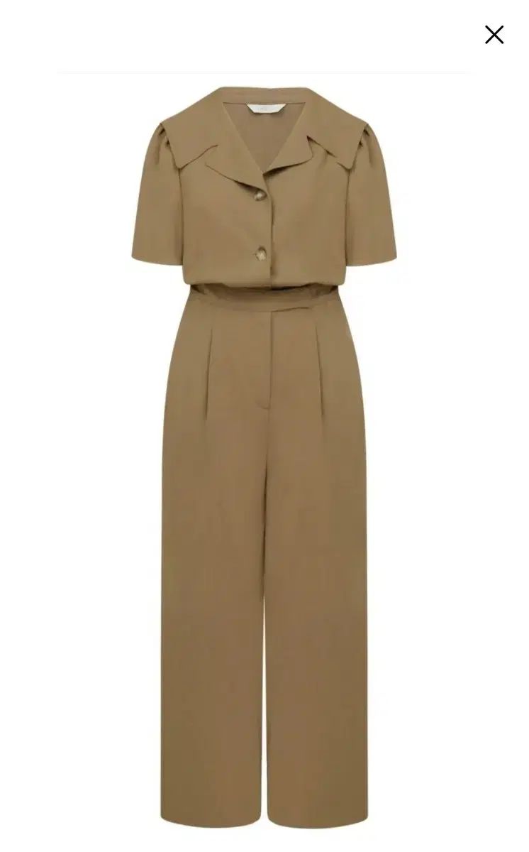 LINE セーラー KARA ウエストスリット オールインワン