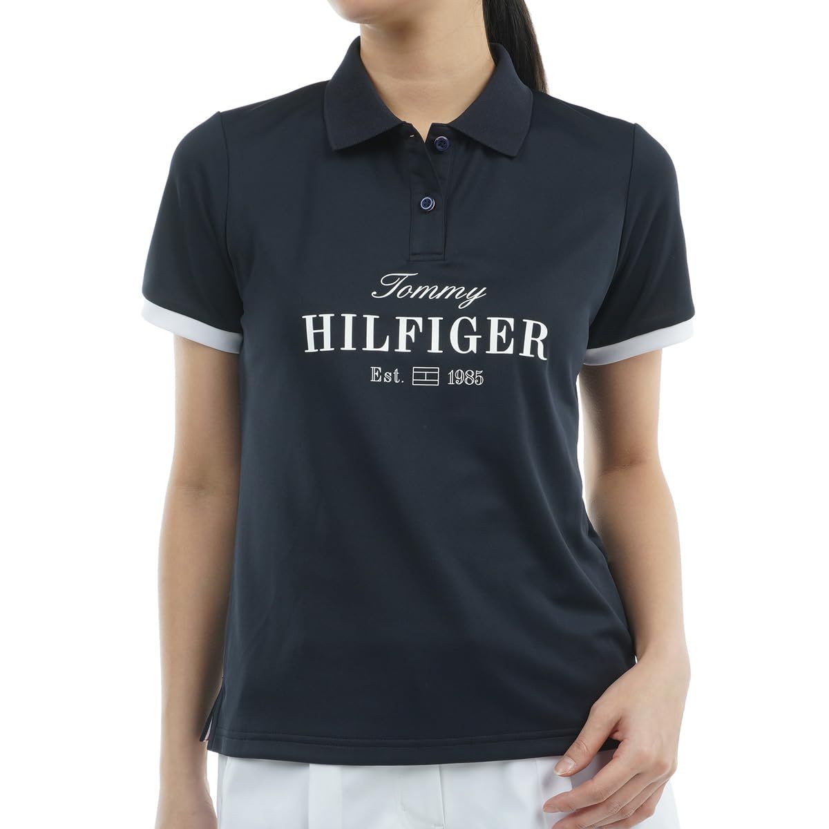 新品 TOMMY HILFIGER GOLF(トミーヒルフィガー ゴルフ) クラシックロゴ 半袖ポロシャツ THLA516