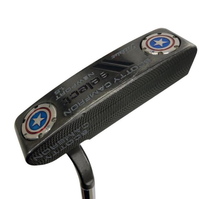 【中古】 タイトリスト SCOTTY CAMERON select NEWPORT 1.5 34インチ パター PT スチール (フレックスその他) メンズ 男性用 右利き 右用 Cランク ゴルフクラブ