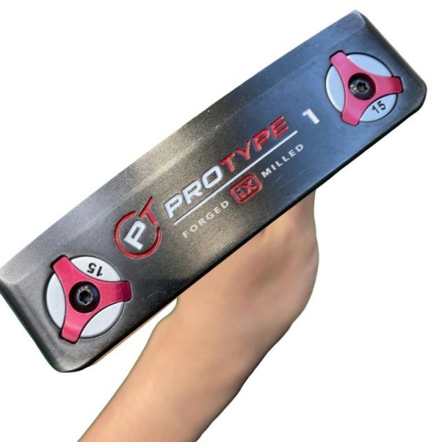 【中古】 オデッセイ PROTYPE ix #1 33インチ パター PT スチール (フレックスその他) メンズ 男性用 右利き 右用 Cランク ゴルフクラブ
