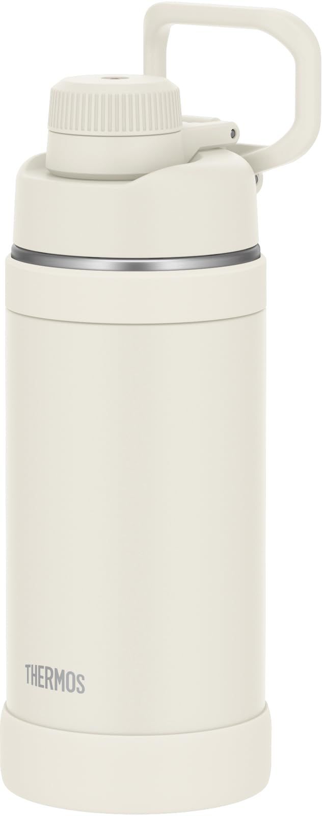 【ハンドル付き・食洗機対応】サーモス 水筒 真空断熱スポーツボトル 750ml アイボリーホワイト 持ち運びに便利なキャリーループ 直飲み 飲み口が外せて洗いやすい 保冷専用 FJU-751 IVWH★m