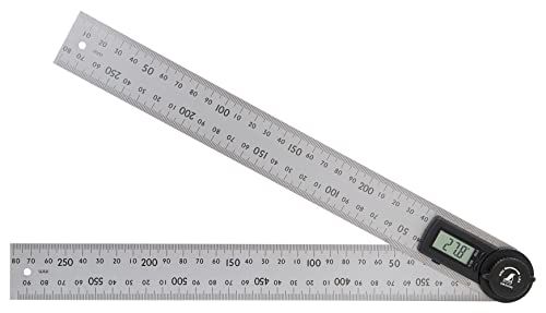 シンワ測定(Shinwa Sokutei) デジタルプロトラクター ホールド機能付 30cm 62496kk 354732da