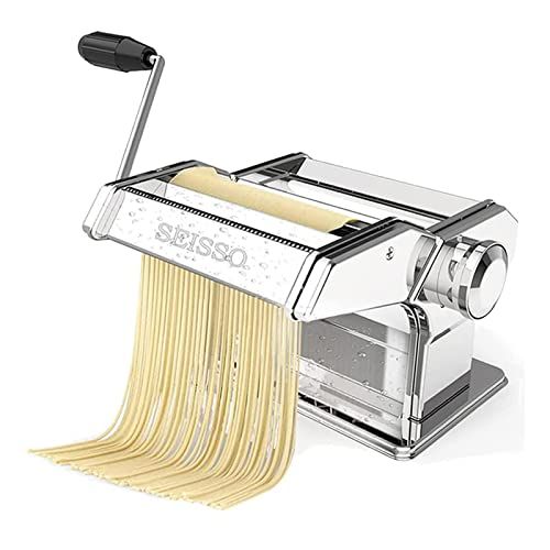 パスタマシン 製麺機 家庭用 そば打ち機 うどん ヌードルメーカー 手動 厚さ幅調節可能 2種類カッター 分離式 耐久性 お手入れ簡単 (切り幅:1.5mm / 6.5mm)kk 51d6ac55 パスタマシン 製麺機 家庭用 そば打ち機 うどん ヌードルメーカー 手動 厚さ幅調節可能 2種類カッター 分離式 耐久性 お手入れ簡単 (切り幅:1.5mm / 6.5mm)kk 51d6ac55