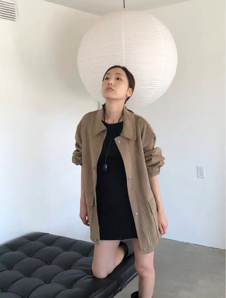 ホワス - still dry suede jacket