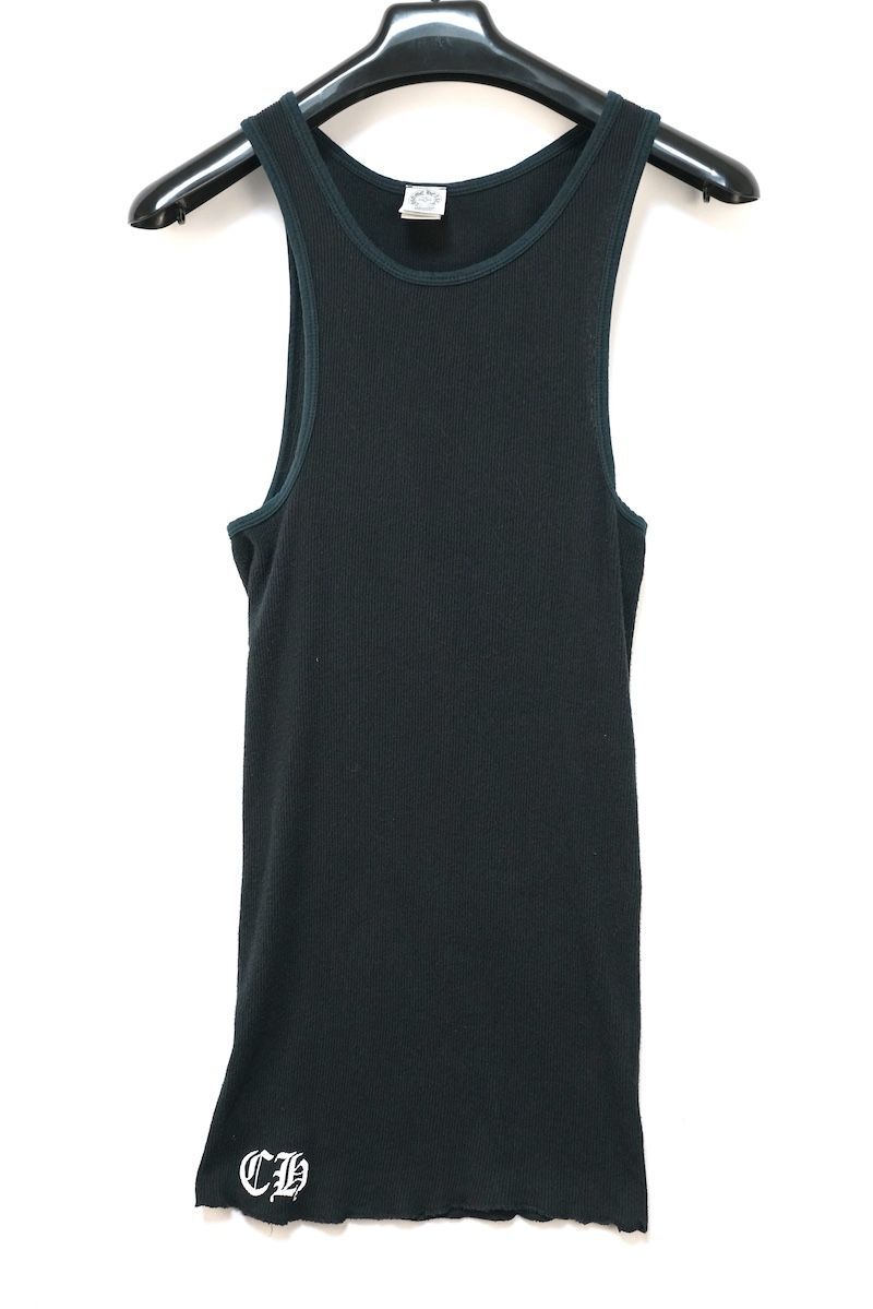 CHROME HEARTS クロムハーツ Back Cross Horseshoe Tank Top バック