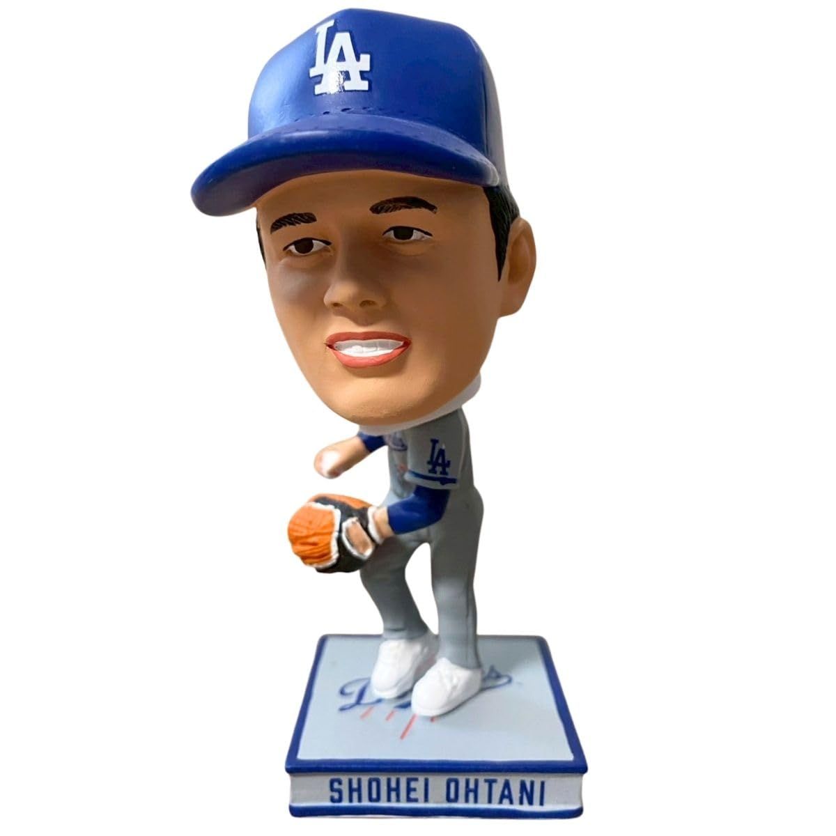 【世界限定】大谷翔平 ミニボブルヘッド 人形 MLB 公式 FOCO グッズ PITCHING フィギュア ドジャース バブルヘッド LOS ANGELES -AWAY