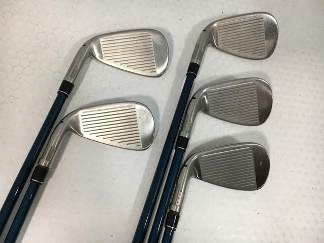 返品OK 【中古ゴルフクラブ】(5本セット)テーラーメイド SIM2 MAX (シム2 マックス) アイアン 2021 (日本仕様) TENSEI BLUE TM60 6～9.P
