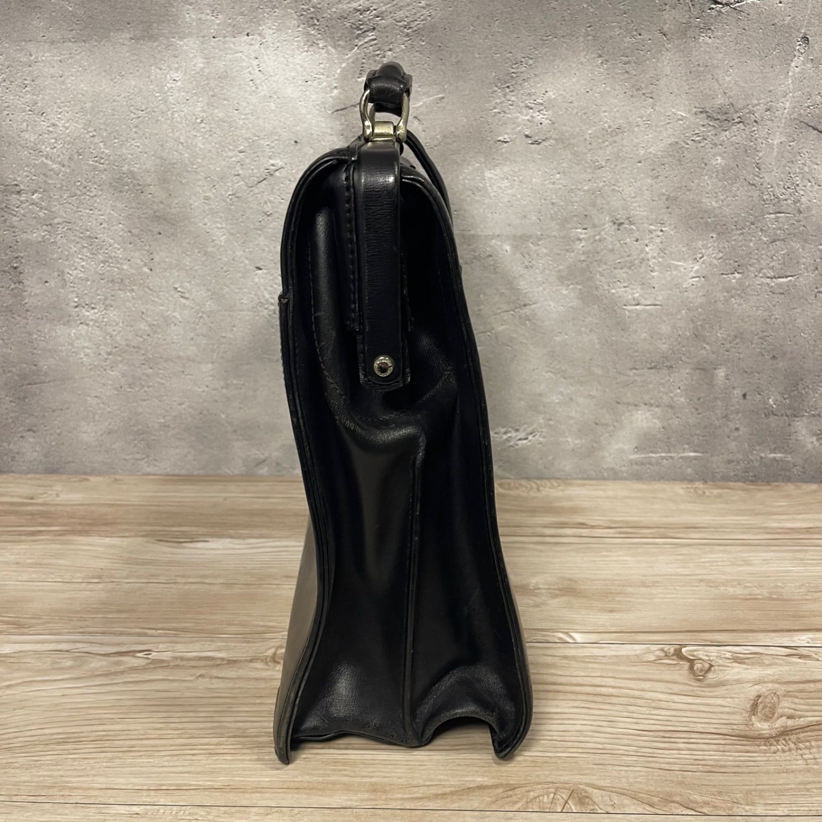 ✨PORTER ダレスバッグ ブラック レザー ビジネスバッグ 鍵付き 本革
