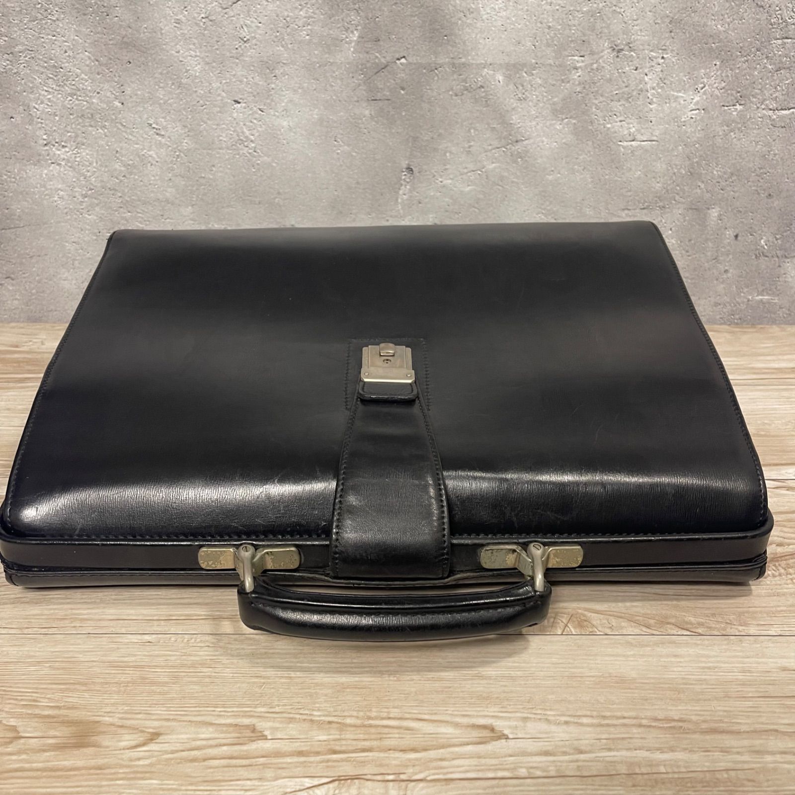 ✨PORTER ダレスバッグ ブラック レザー ビジネスバッグ 鍵付き 本革