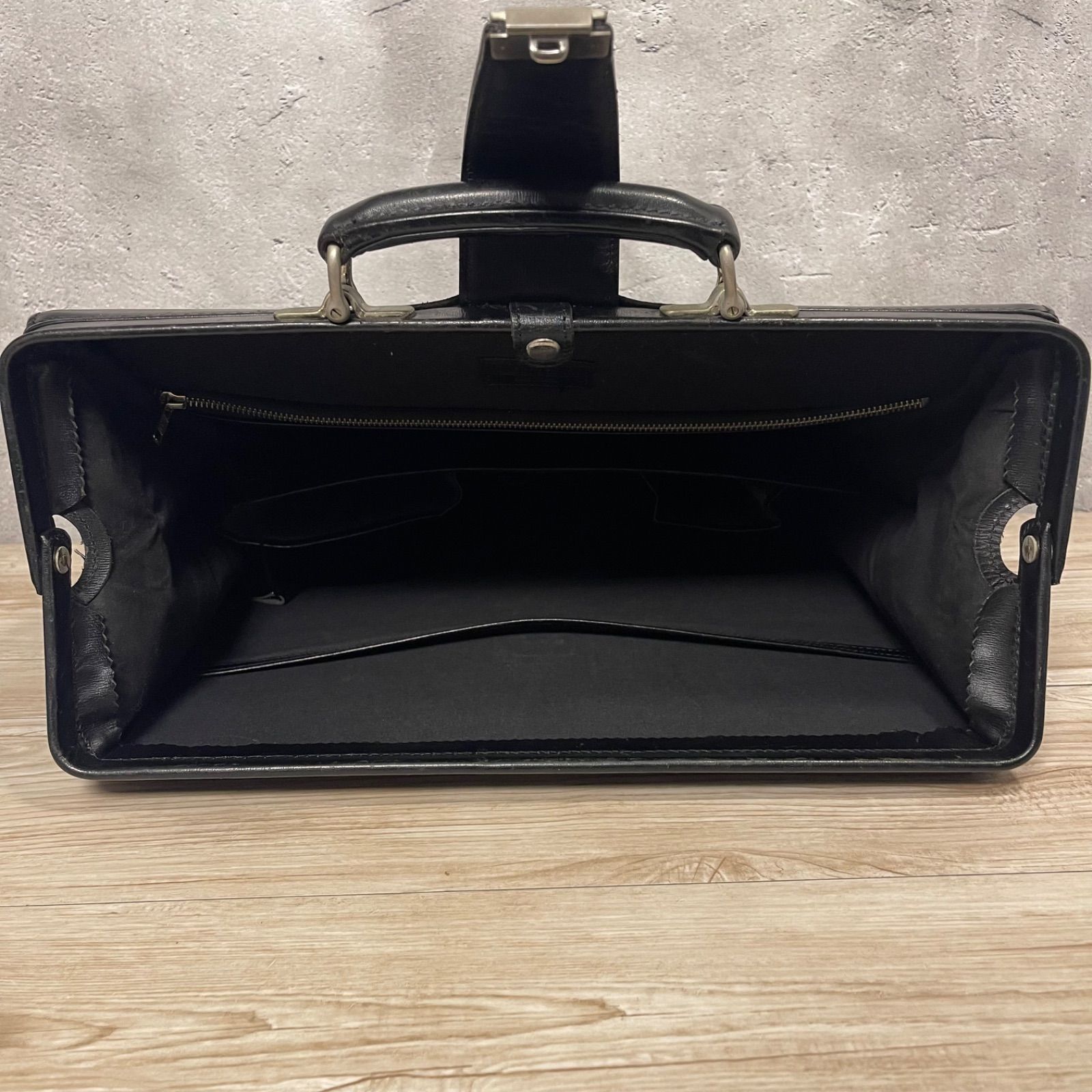 【美品】PORTER ポーター ダレスバッグ ビジネスバッグ レザー 鍵付き　黒 ✨PORTER ダレスバッグ ブラック レザー ビジネスバッグ 鍵付き 本革