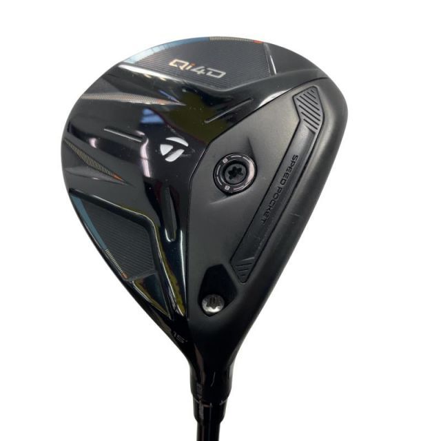 【中古】 テーラーメイド Qi4D 3W フェアウェイウッド FW REAX 55(Qi4D FW) (フレックスSR) メンズ 男性用 右利き 右用 Cランク ゴルフクラブ
