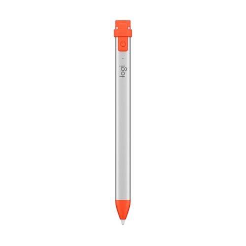 ロジクール デジタルペンシル 2025年発表のiPad シリーズ 含む 2018年以降のiPadシリーズに対応 Crayon iP10BB シルバー 日本の教育現場で実際に使用されているモデル 7時間バッテリー iPad/Pro/Air/mini 対応 Lｍａ